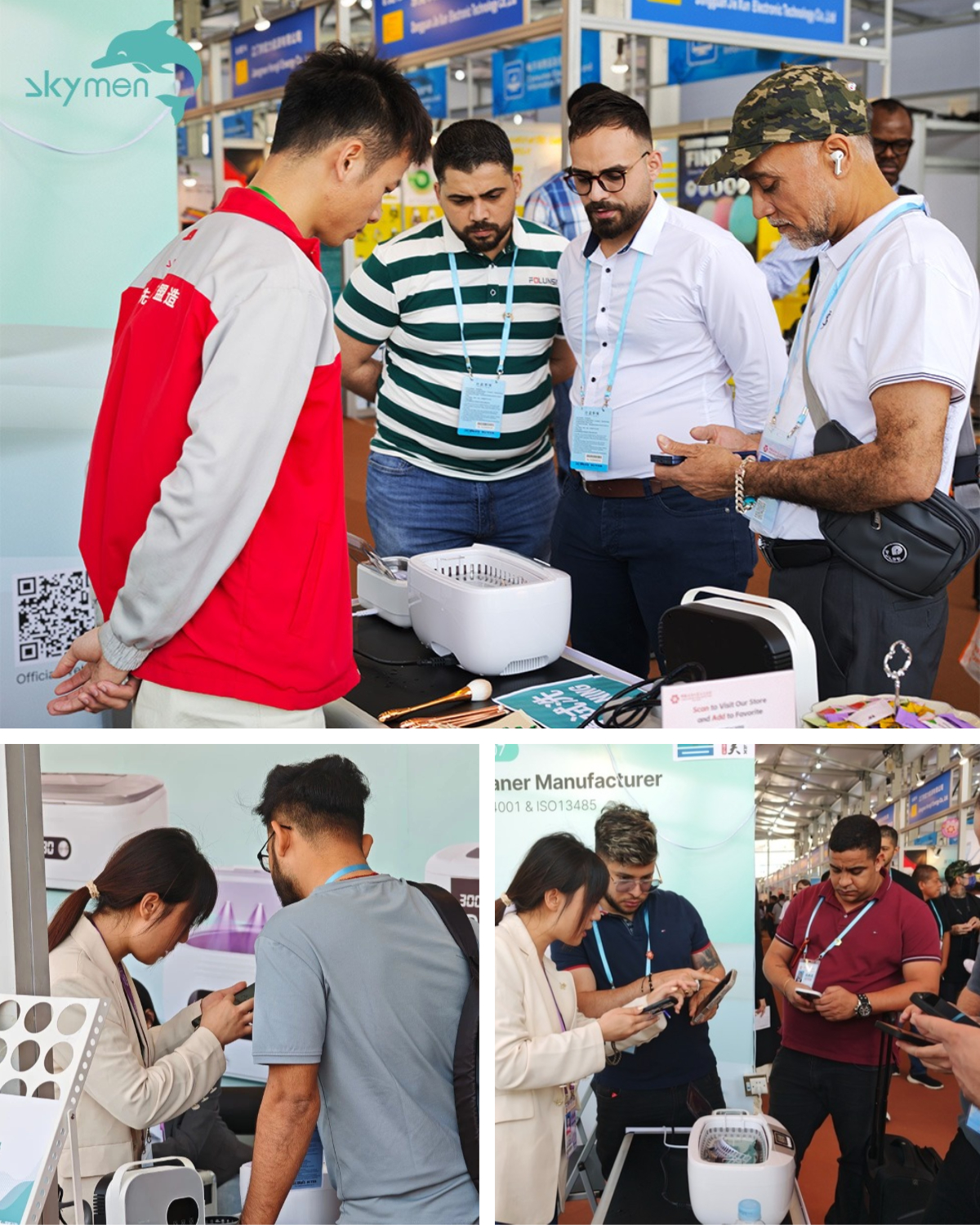 第137屆廣交會客戶訪問潔盟展位